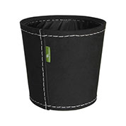 Vaso em Espuma - Preto - D.25 Alt.24 cm - SUKI